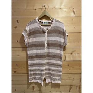 NWOT Anthropologie Jaden striped Knit Romper Small